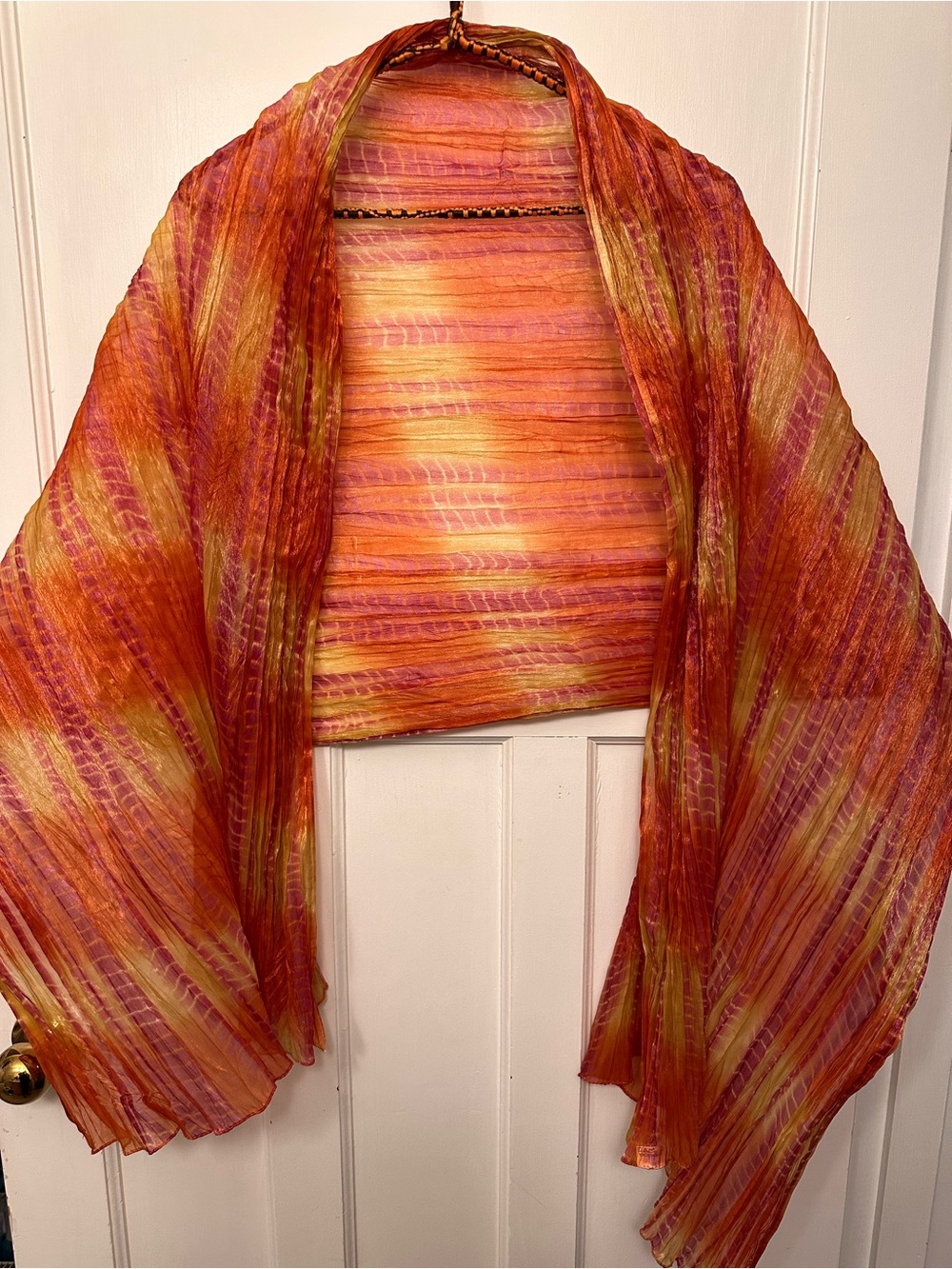 ⭐️ Tie Dye metallic Scarf Shawl